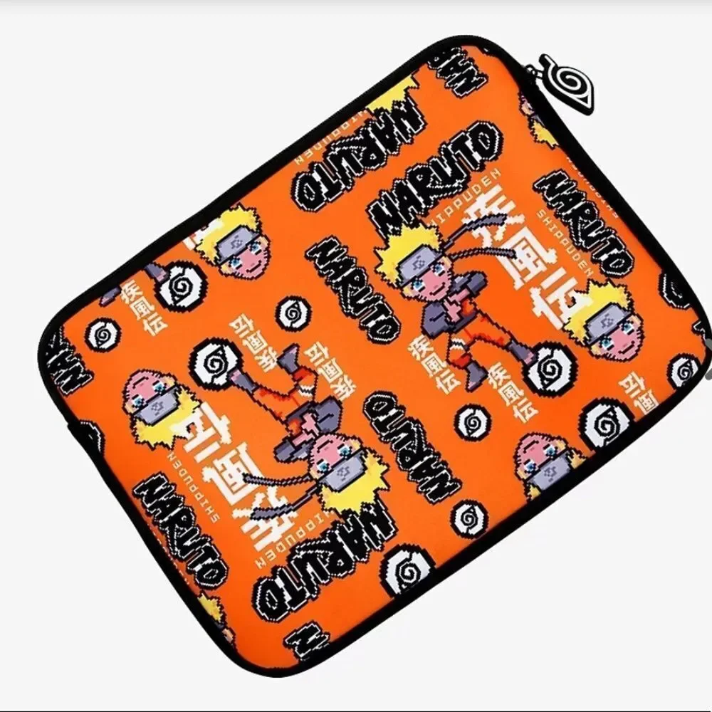 Naruto Shippuden Naruto 8-Bit Sprite Laptop Sleeve